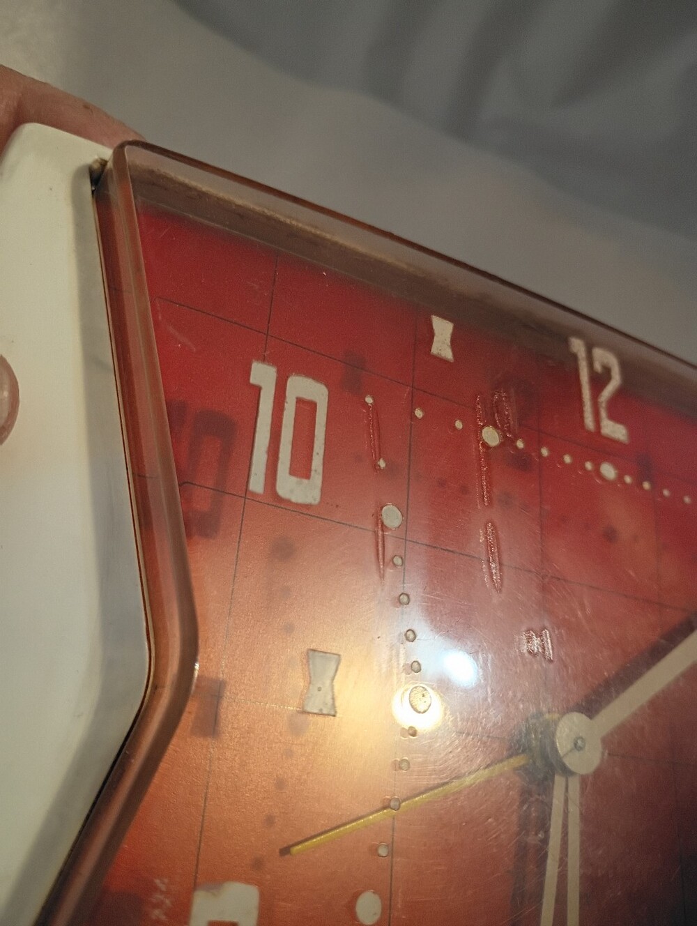 Vintage Westclox Zest S8-C Midcentury Kitchen  Wall Clock Works! - Picture 11 of 16